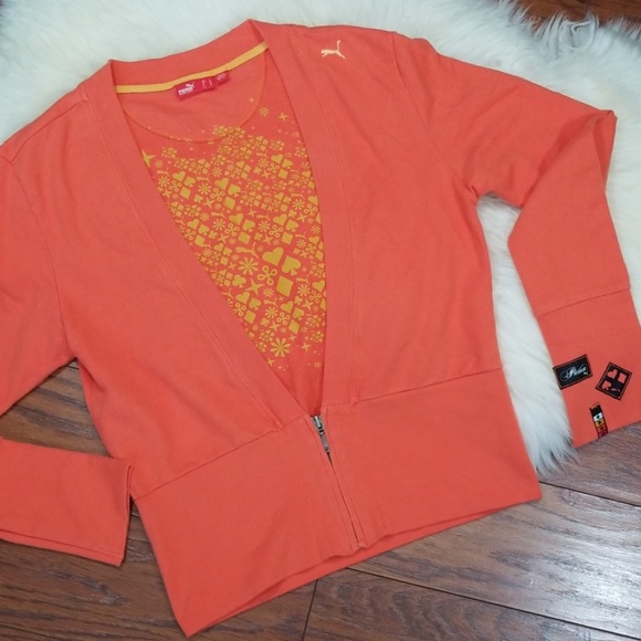 Puma Tops - Puma Zip Longsleeve